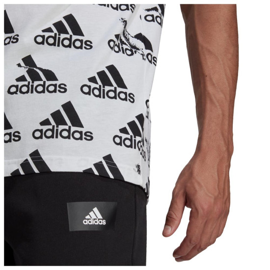 Adidas Ανδρική κοντομάνικη μπλούζα Adidas Ανδρική κοντομάνικη μπλούζα